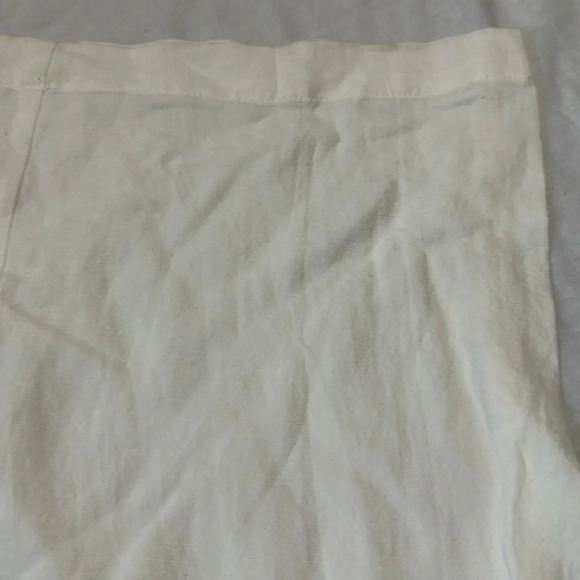 Cabi Womens Piazza Pants Linen Blend Pockets M wide leg - Picture 5 of 6